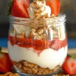 Strawberry Pretzel Salad Parfaits Strawberry Pretzel Salad Parfaits