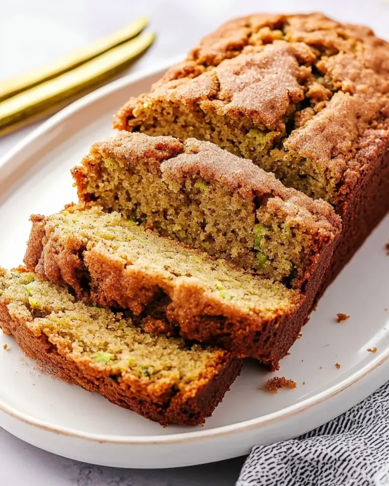 The Best Snickerdoodle Zucchini Bread