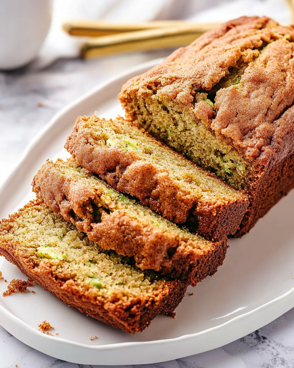 The Best Snickerdoodle Zucchini Bread The