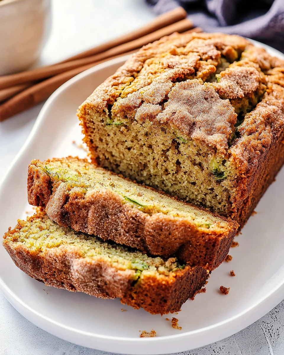 The Best Snickerdoodle Zucchini Bread The