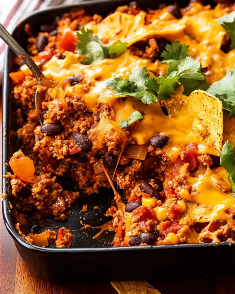 Walking Taco Casserole