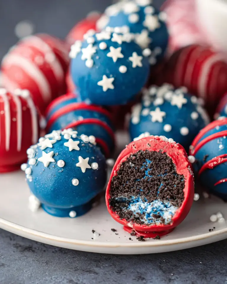 4th Of July Oreo Balls