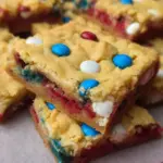 4th of July Cake-Mix Cookie Bars 4th of July Cake-Mix Cookie Bars