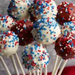 4th of July Cake pops 4th of July Cake pops