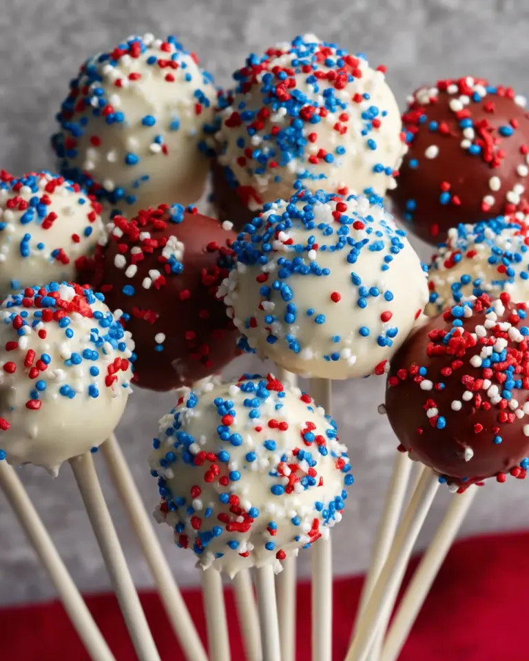 4th of July Cake pops