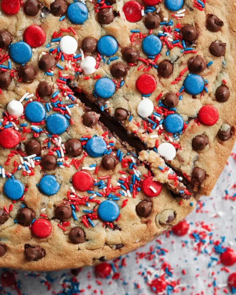 4th of July Cookie Cake