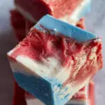 4th of July Tie Dyed Fudge 4th of July Tie Dyed Fudge