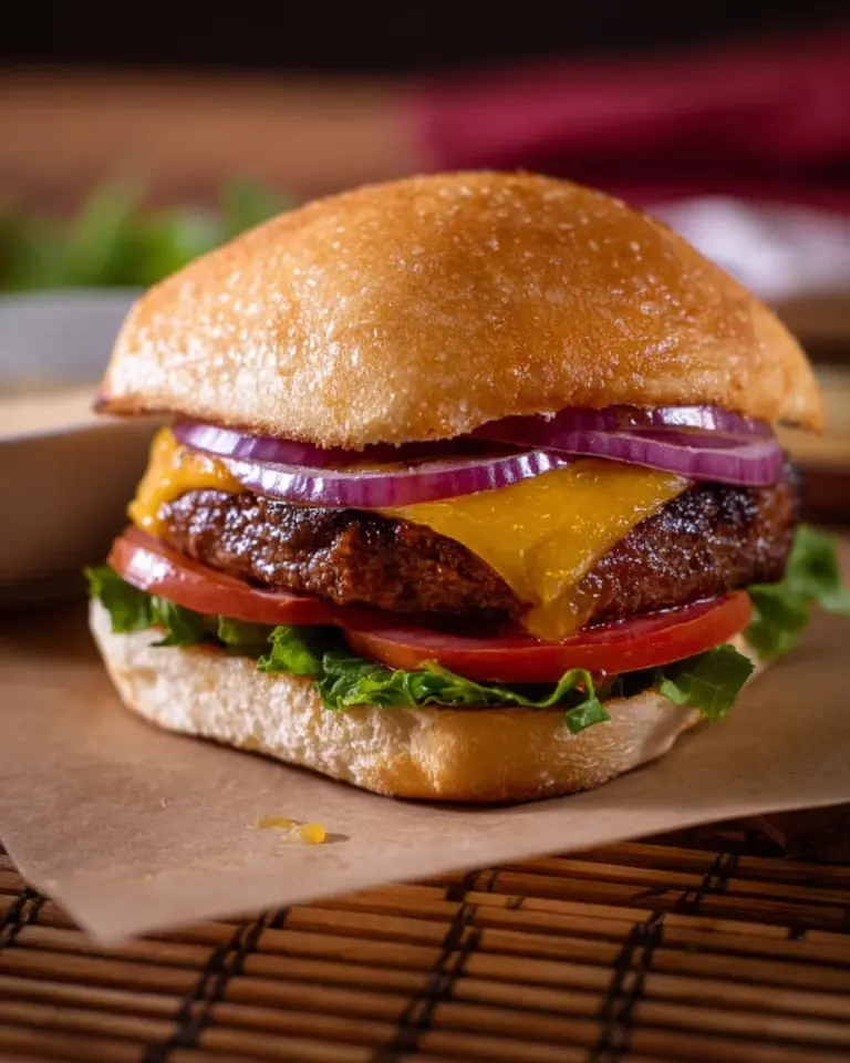 All American Cheese Burger