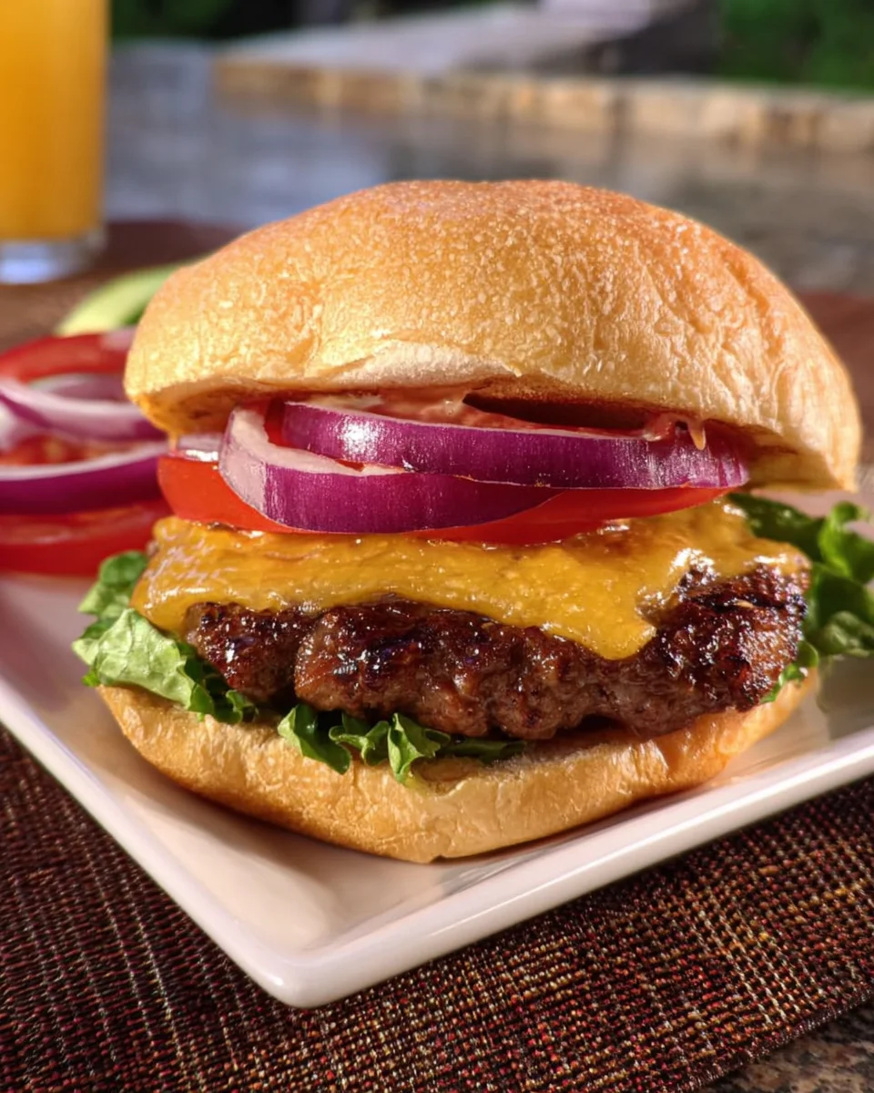 All American Cheese Burger All