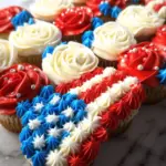 American Flag Cup Cake American Flag Cup Cake