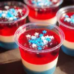 American Flag Jello Shots
