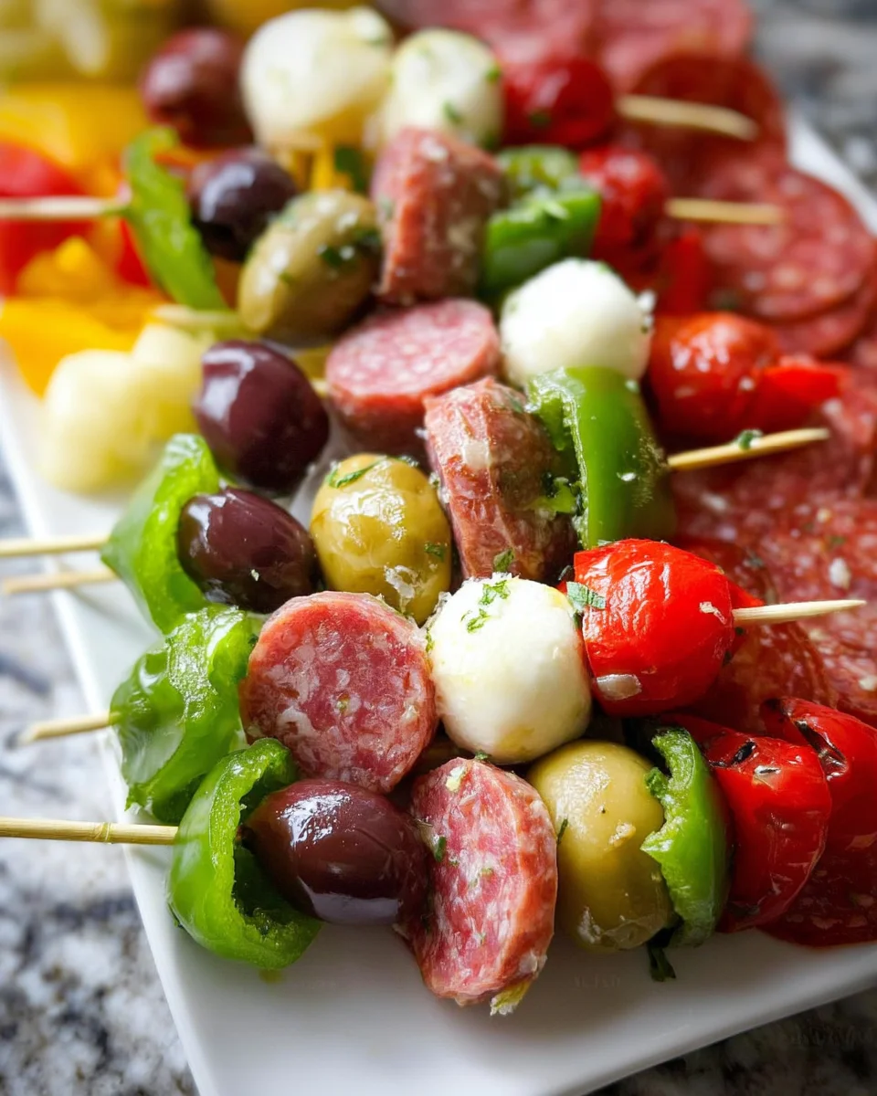 Antipasto Skewers Antipasto
