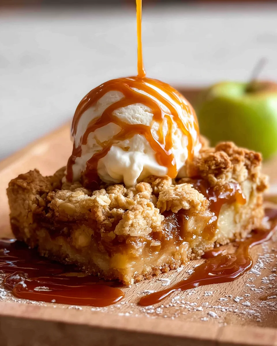 Apple Crumble Bars Apple