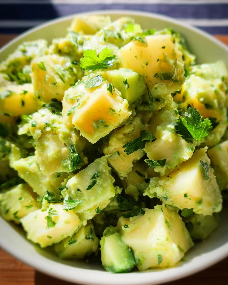 Avocado Potato Salad Avocado