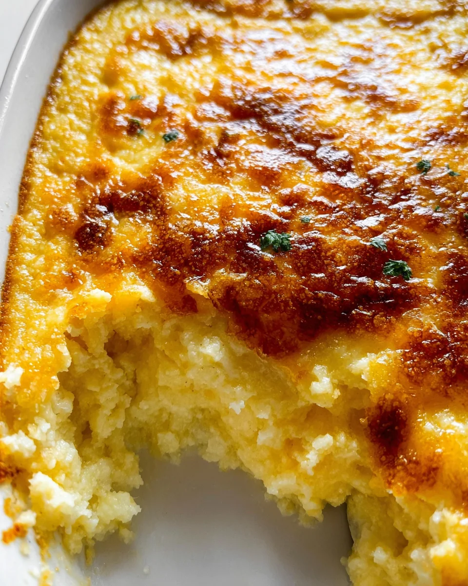 Baked Cheesy Grits 16 Baked