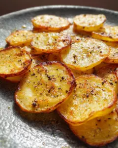 Baked Potato Slices