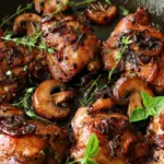 Balsamic Chicken Thighs Balsamic Chicken Thighs