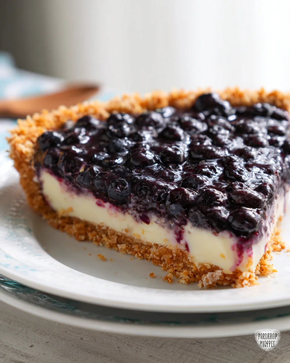 Blueberry Cream Pie Blueberry