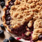 Blueberry Crumble Pie Blueberry Crumble Pie