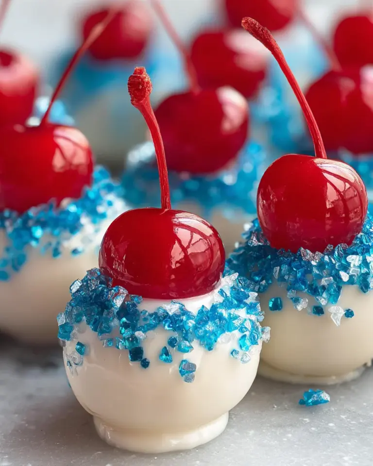 Boozy Cherry Bombs