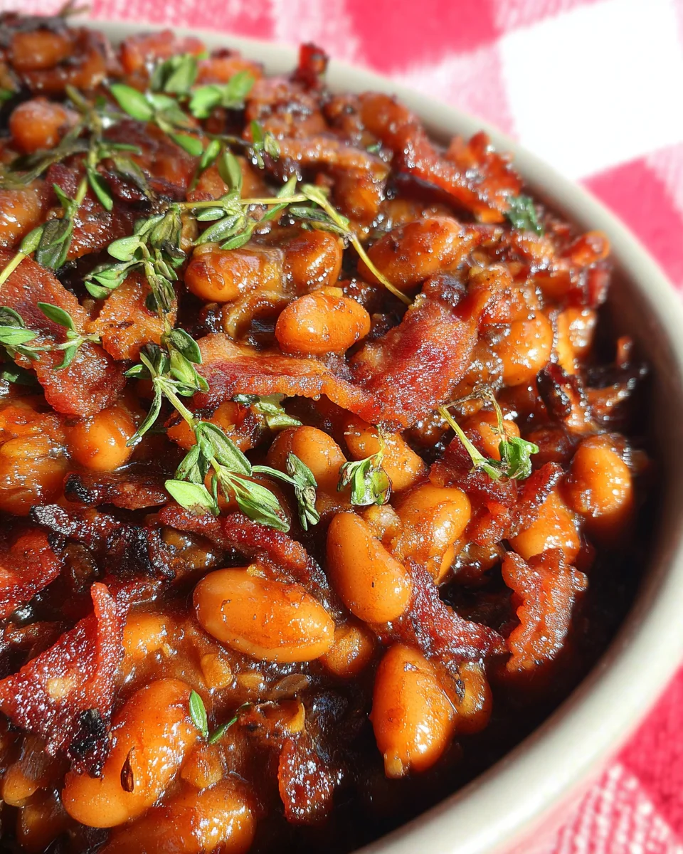 Crockpot Bacon-Bourbon Baked Beans 24 Crockpot Bacon-Bourbon Baked Beans