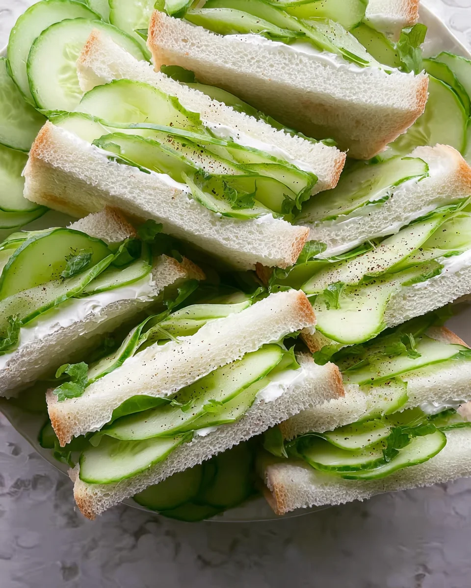 Cucumber Sandwiches Cucumber