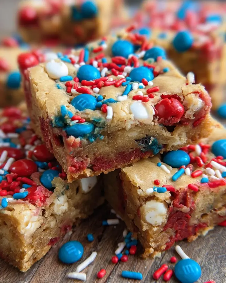 Fireworks Blondies