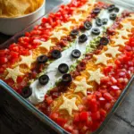 Flag Taco Dip Flag Taco Dip