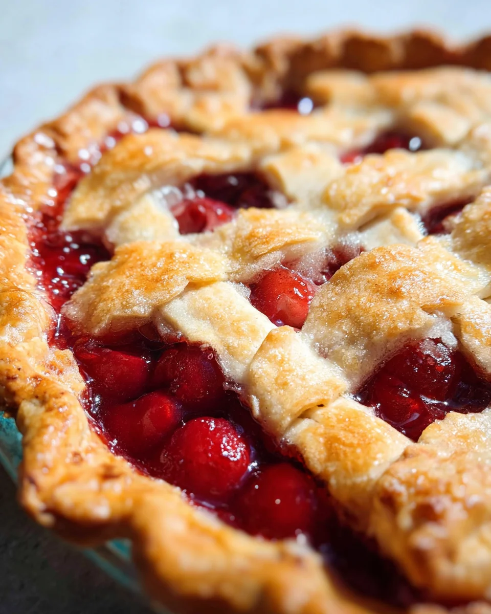 Fresh Cherry Pie Fresh