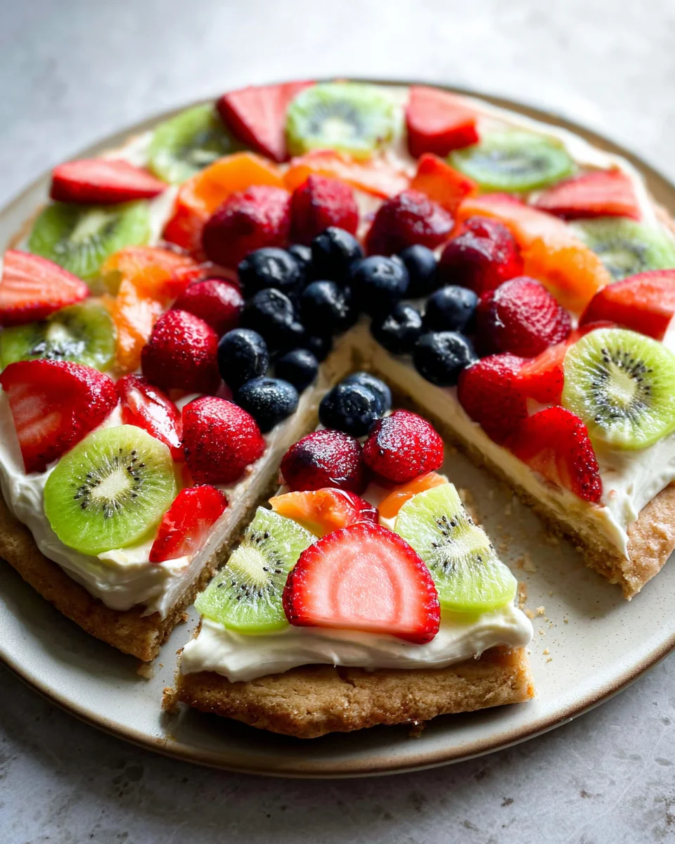 Fruit Pizza Summer Dessert Fruit Pizza Summer Dessert