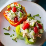 Greek Yogurt Chicken Salad Stuffed Peppers Greek Yogurt Chicken Salad Stuffed Peppers