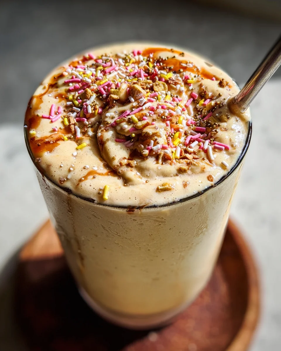 Healthy Vanilla Bean Protein Smoothie Healthy