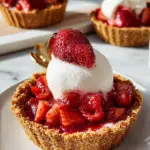 Mini Strawberry Ice Cream Pies Mini Strawberry Ice Cream Pies