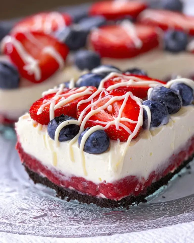No Bake Summer Berry Delight