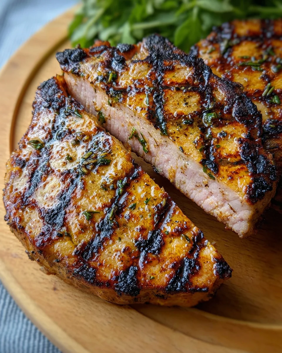 Pork Chop Marinade Pork