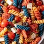 Red White And Blue Pasta Salad