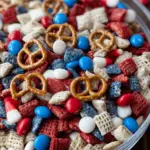 Red, white, and blue snack mix Red, white, and blue snack mix