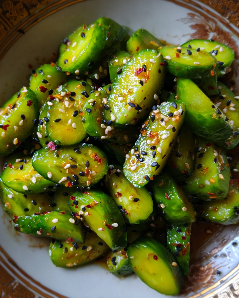 Sesame Cucumber Salad Sesame Cucumber Salad