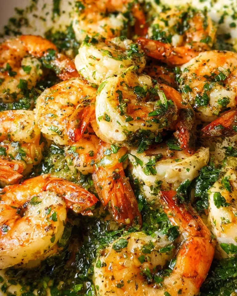 Shrimp in Garlic Sauce