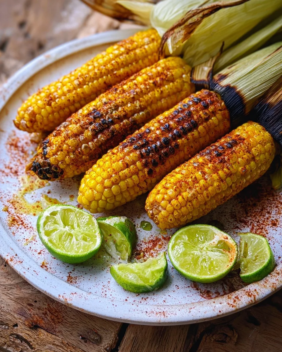Smoky Barbecued Corn 17 Smoky