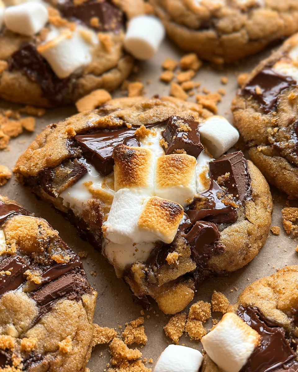 S’mores Cookies S’mores
