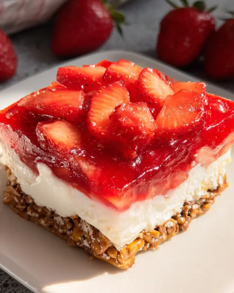 Strawberry Pretzel Salad