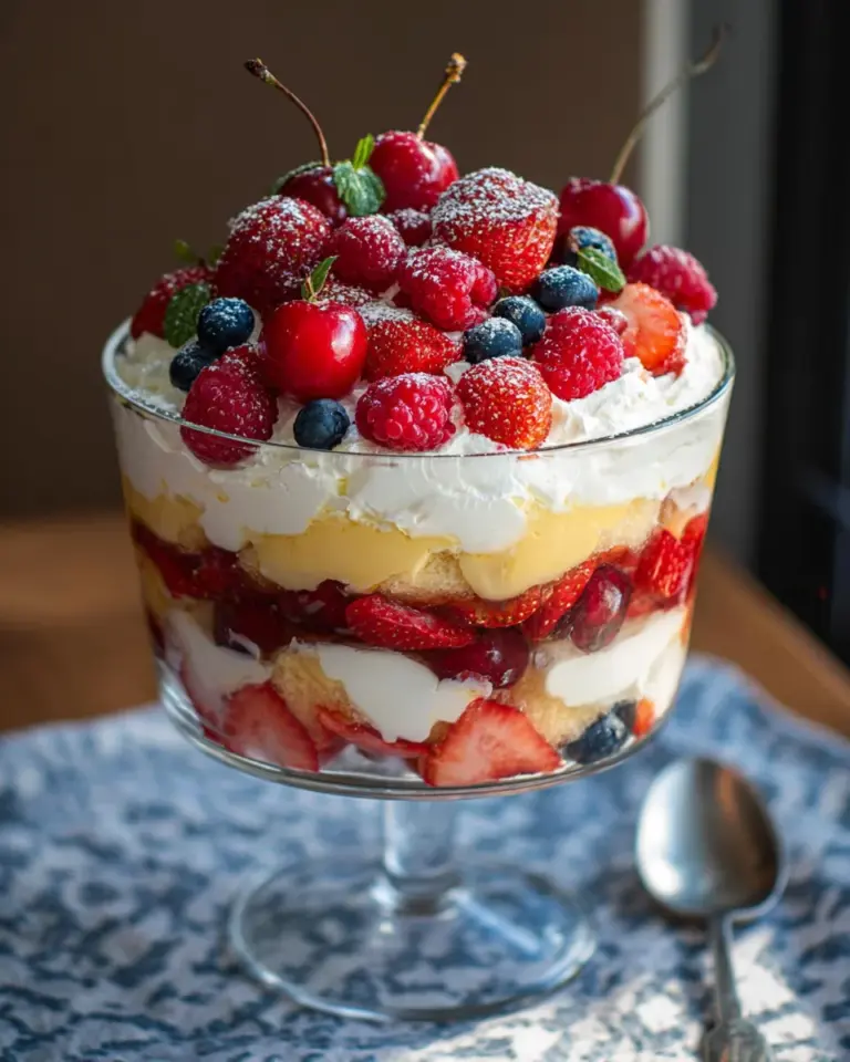 Summer Berry Trifle