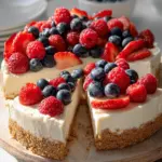 Triple Berry No-Bake Cheesecake Triple Berry No-Bake Cheesecake