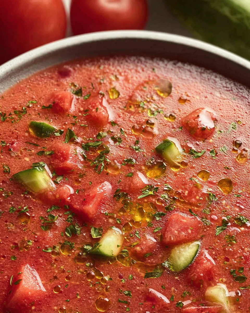 Watermelon Gazpacho Watermelon
