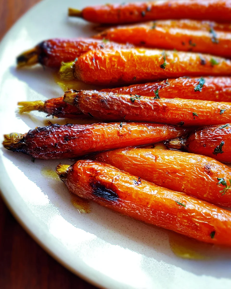 Whole Roasted Carrots