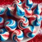 patriotic meringue cookies patriotic meringue cookies