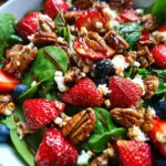 15-Minute Strawberry Spinach Salad 15-Minute Strawberry Spinach Salad