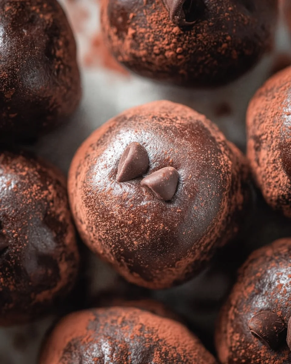 3-Ingredient No Bake Brownie Bites 3-Ingredient