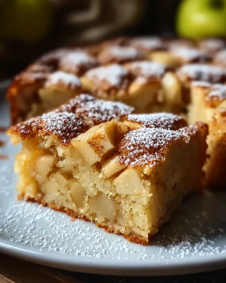 3 Ingredient Apple Cake